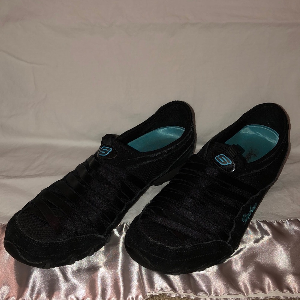 Skechers Womens Bikers Fixation Fashion Sneakers